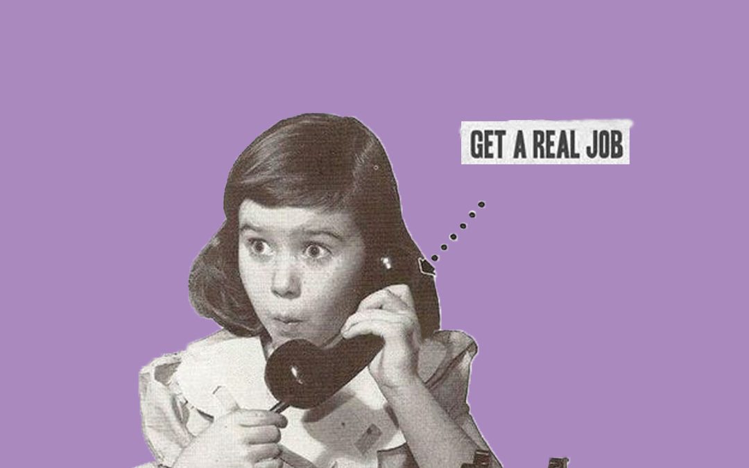 Get a Real Job Graphic